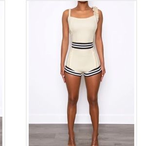 Knit romper size medium